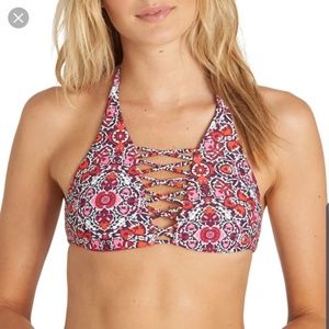 NWT! Billabong Del Rey Cami Bikini Top